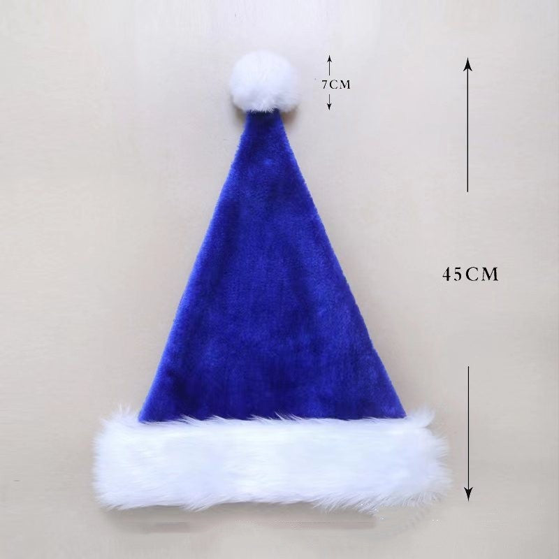Plush Christmas Hats - Various Colours