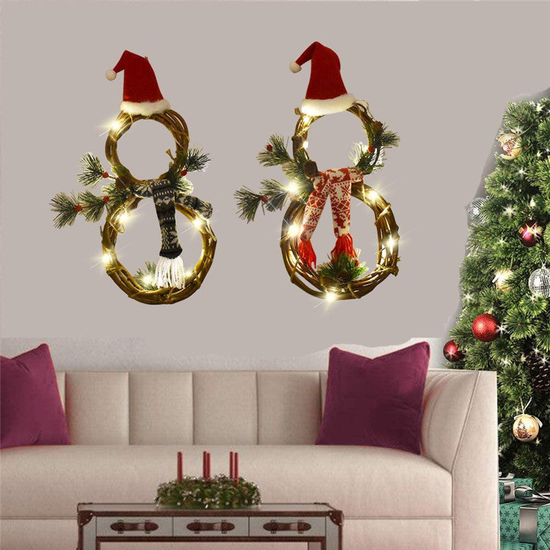 Christmas Wreath Lights Decoration