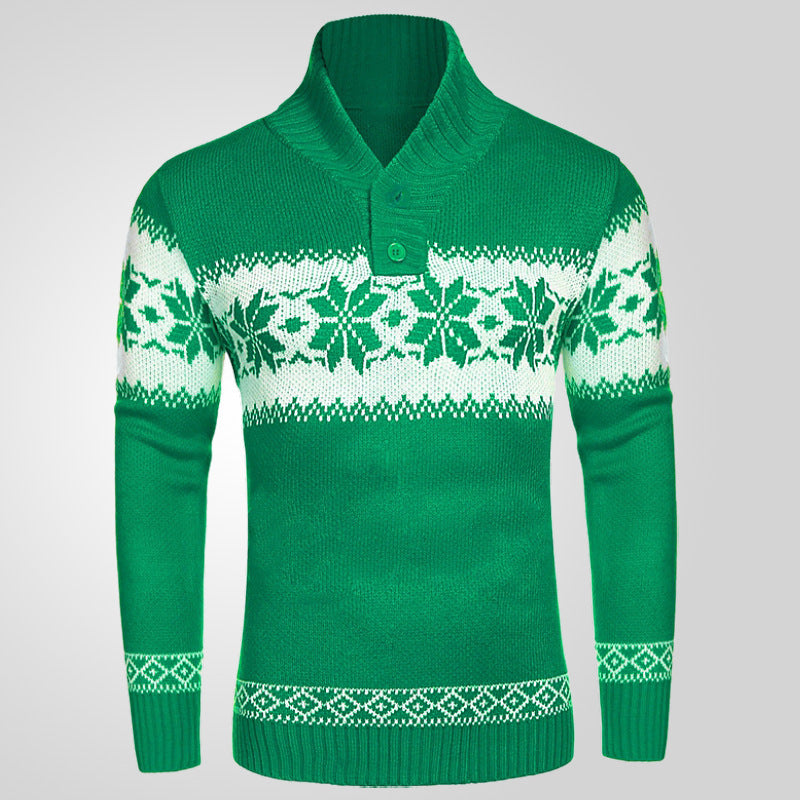 Men's Knitted Christmas Sweater
