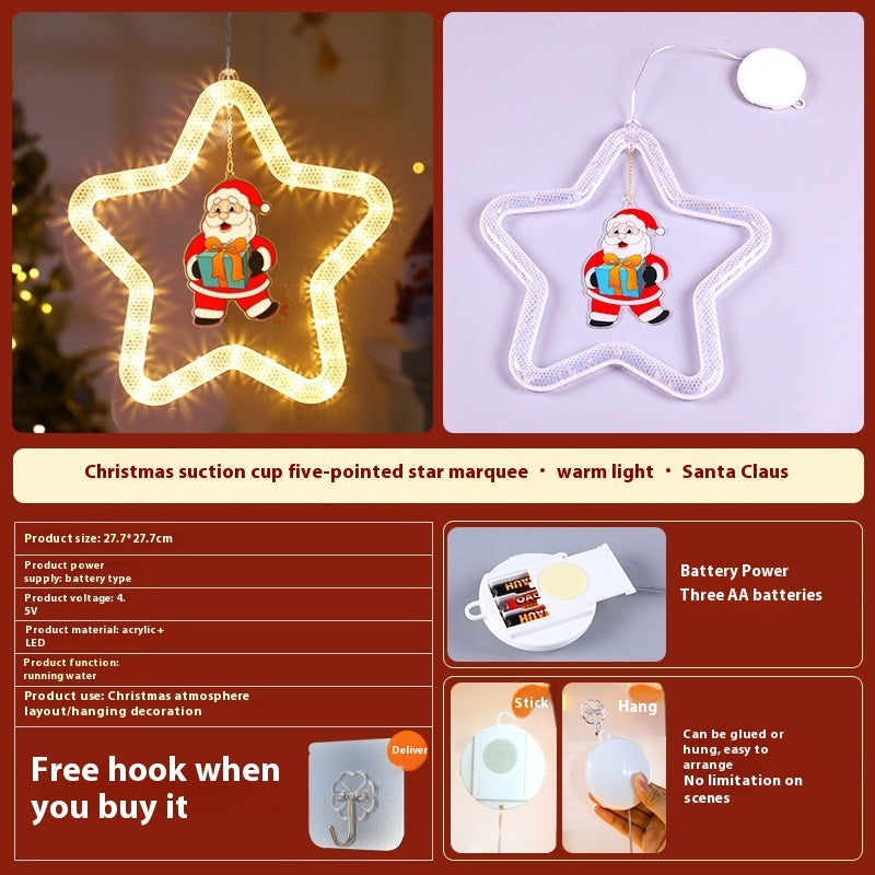 LED Christmas Star Lights