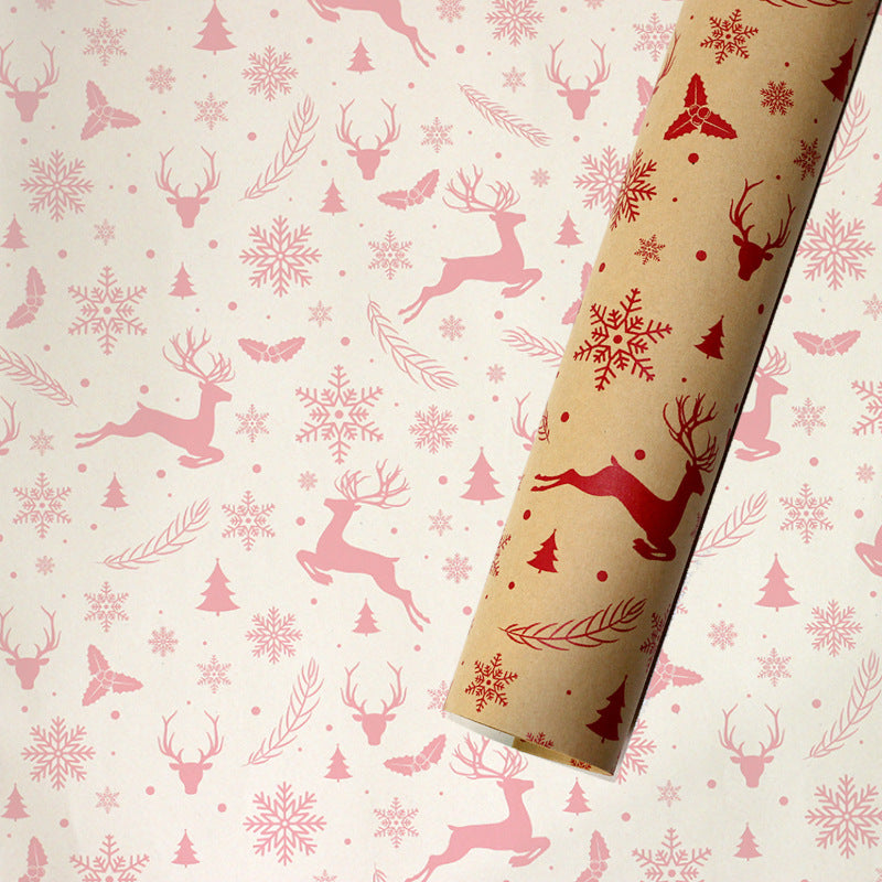 Retro Christmas Wrapping Paper