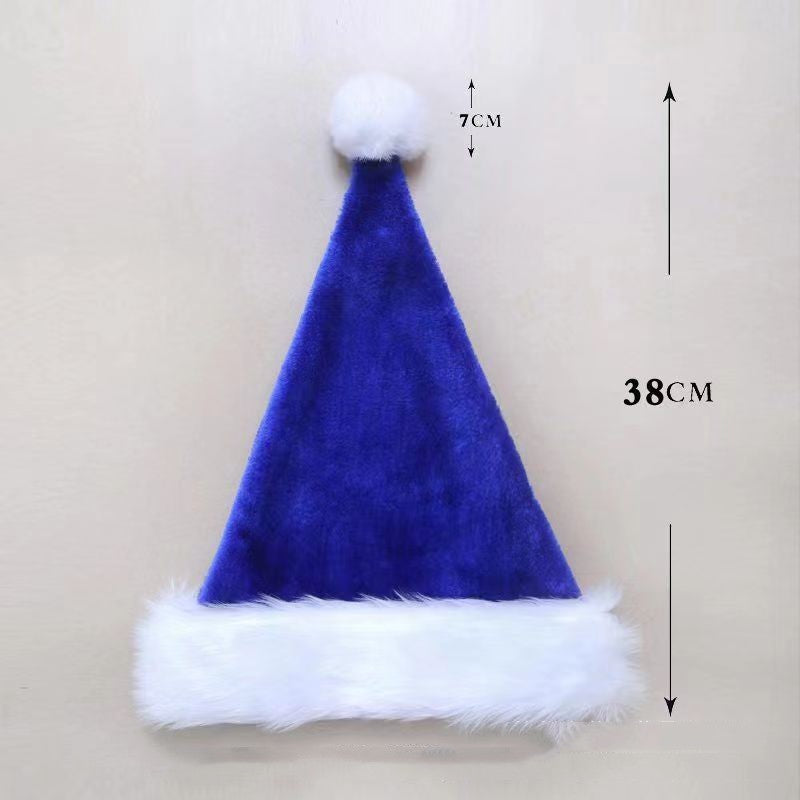 Plush Christmas Hats - Various Colours