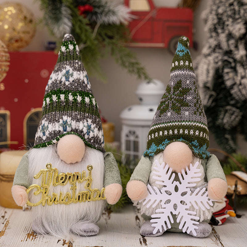 Festive Gnome With Glowing Nose