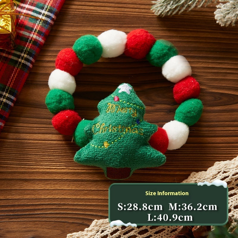 Pets Soft Christmas Collar for Cats or Dogs