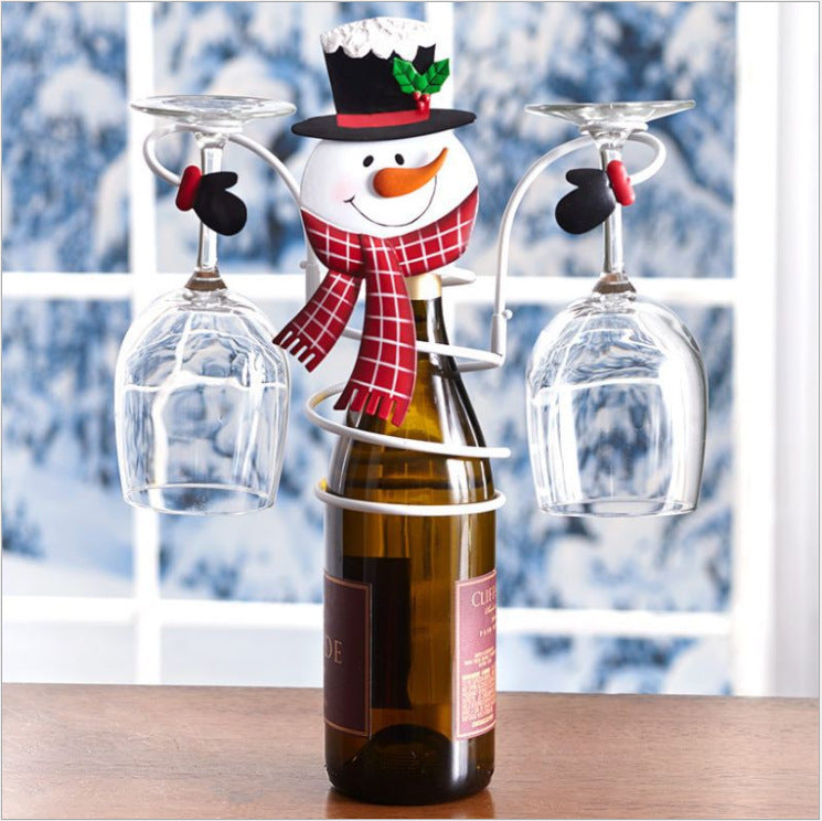 Christmas Wine Glass Holder