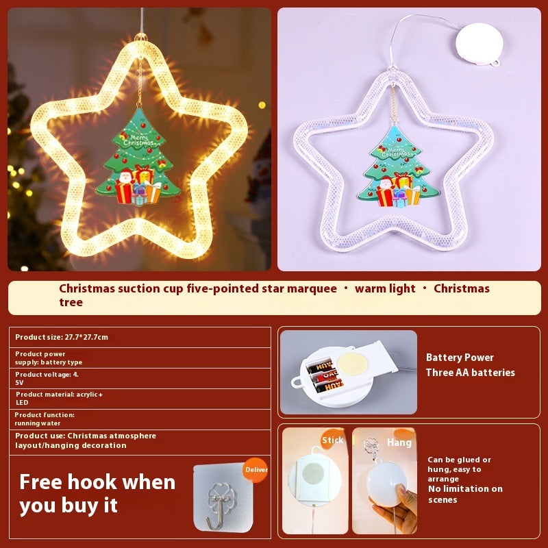 LED Christmas Star Lights