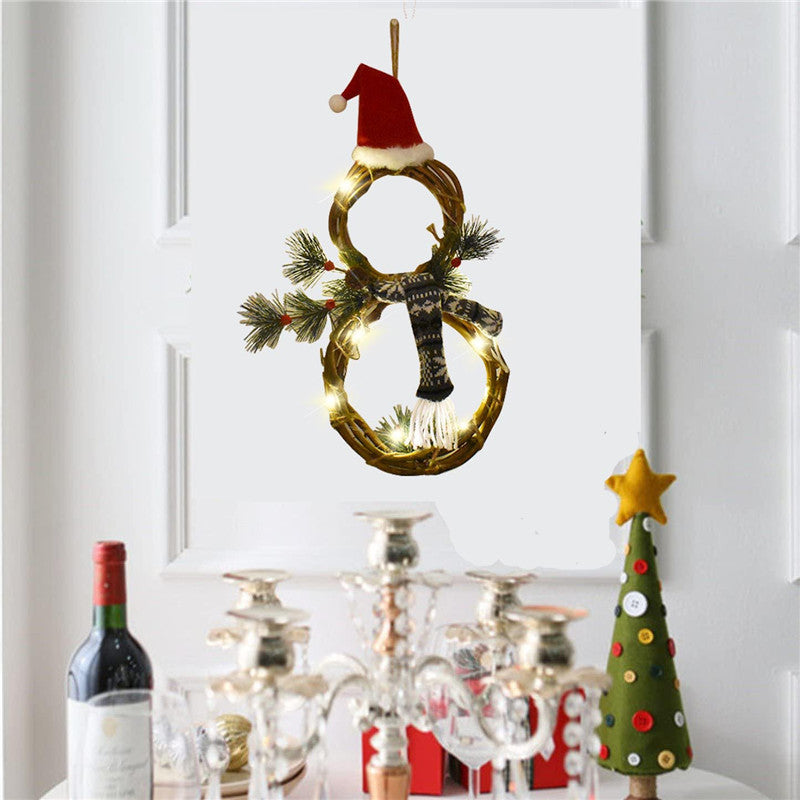 Christmas Wreath Lights Decoration