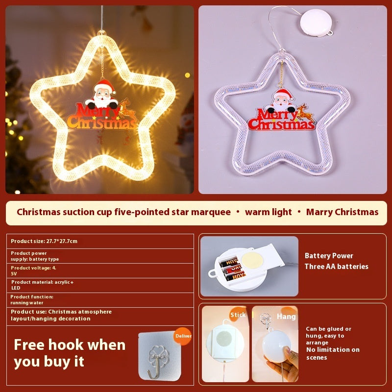 LED Christmas Star Lights