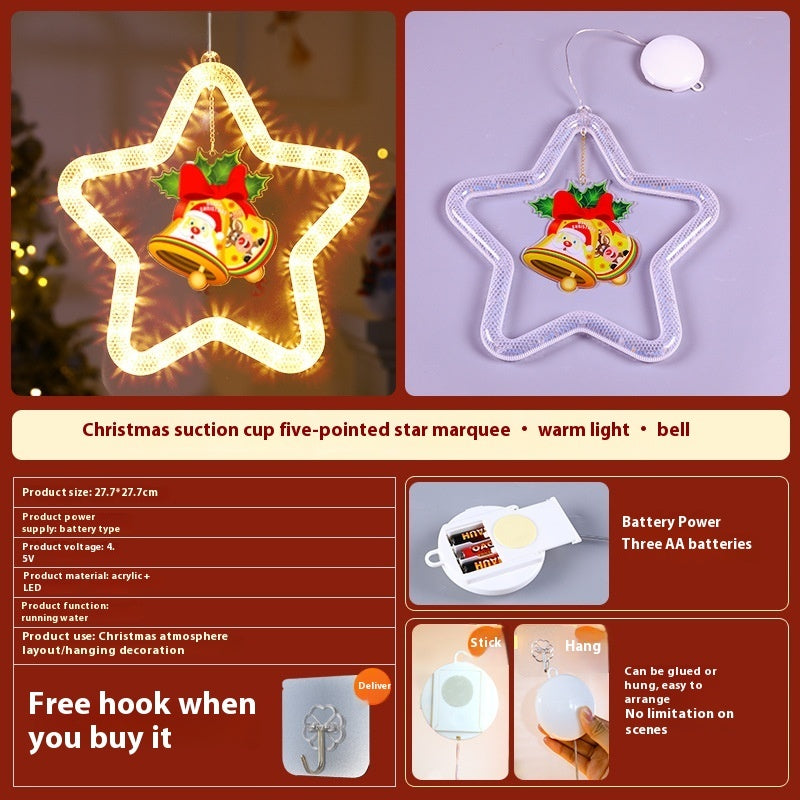 LED Christmas Star Lights