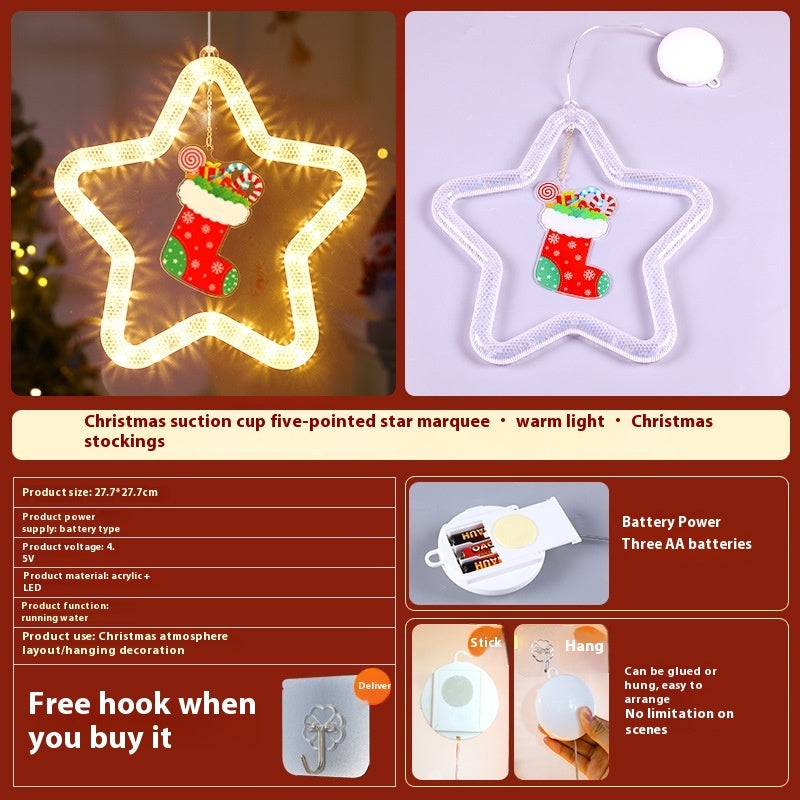 LED Christmas Star Lights