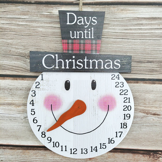 Wooden Christmas Countdown