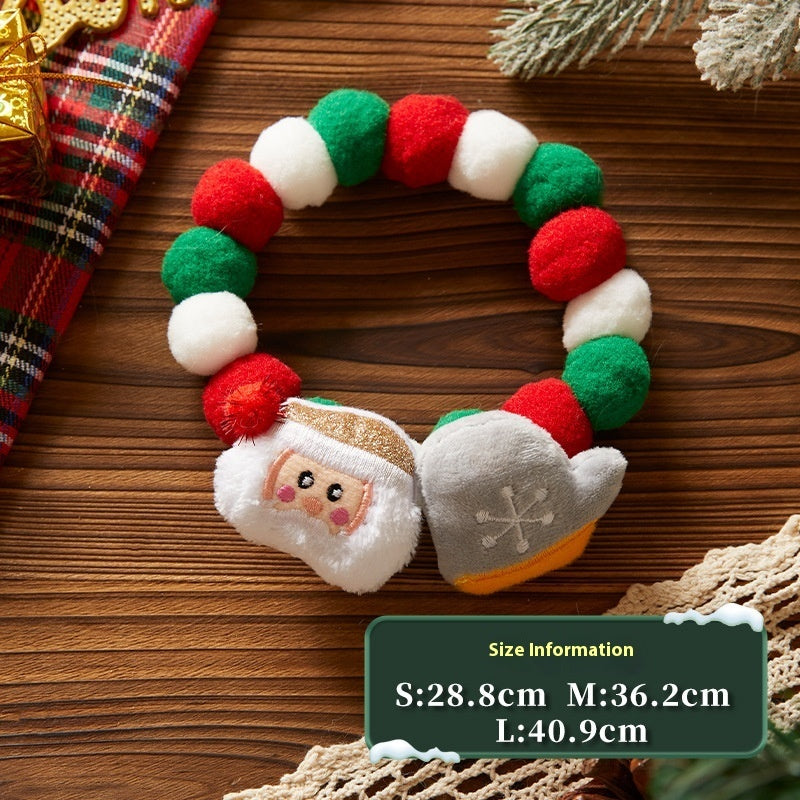 Pets Soft Christmas Collar for Cats or Dogs