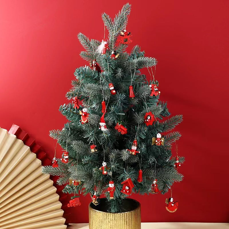 Wooden Christmas Tree Decorations