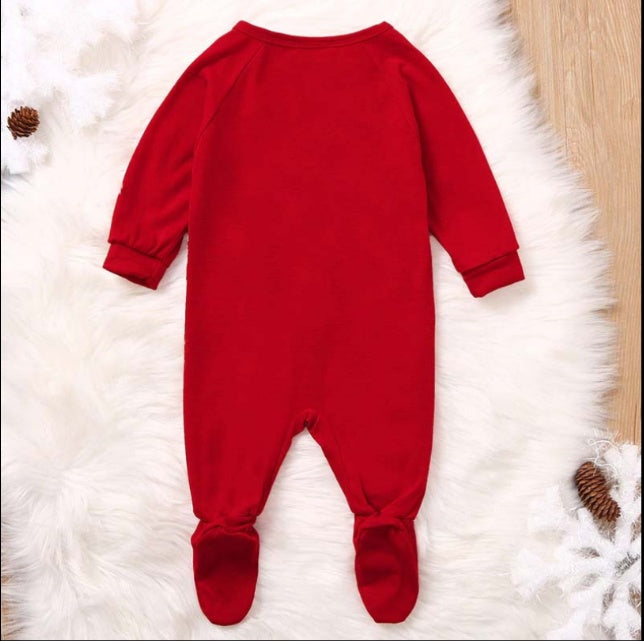Reindeer Baby Romper Suit