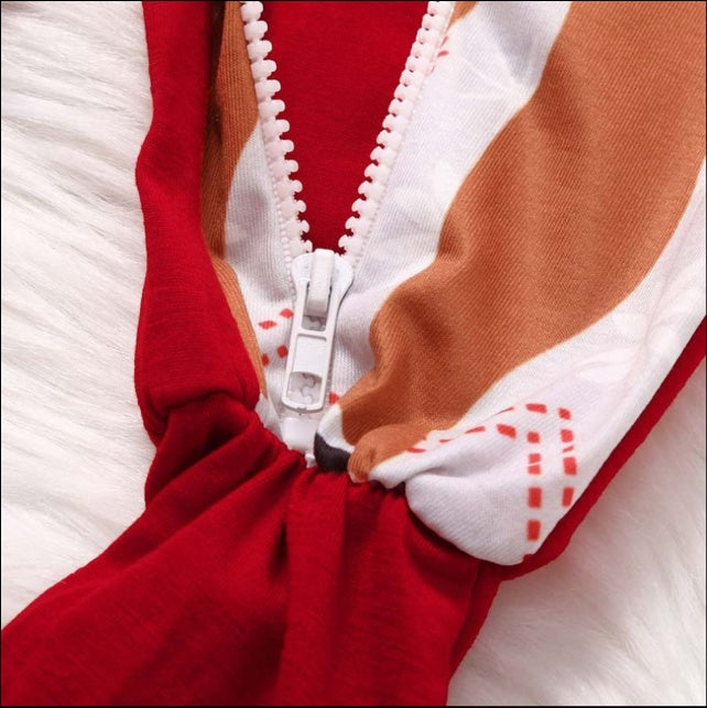 Reindeer Baby Romper Suit