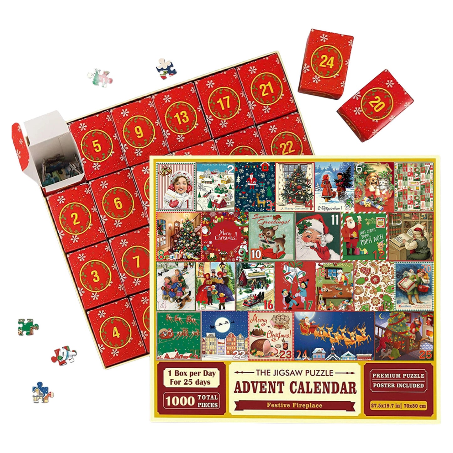 Advent Calendar Puzzle Box